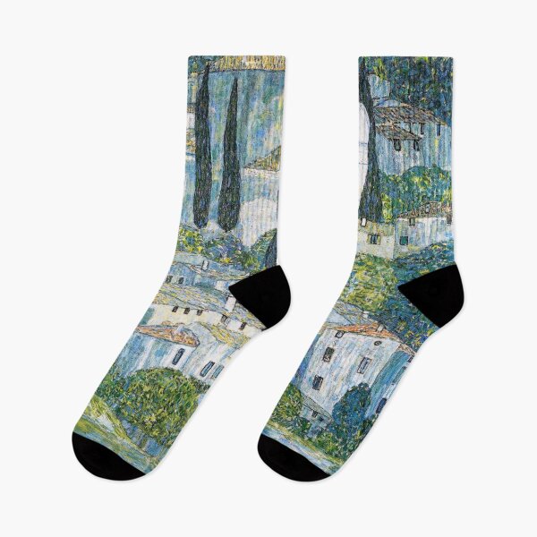 Item preview, Kirche in Cassone (1913) By Gustav Klimt designed and sold by Designedbysm.