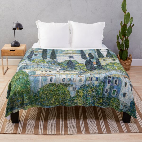 Item preview, Kirche in Cassone (1913) By Gustav Klimt designed and sold by Designedbysm.