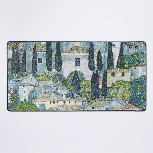 Item preview, Kirche in Cassone (1913) By Gustav Klimt designed and sold by Designedbysm.