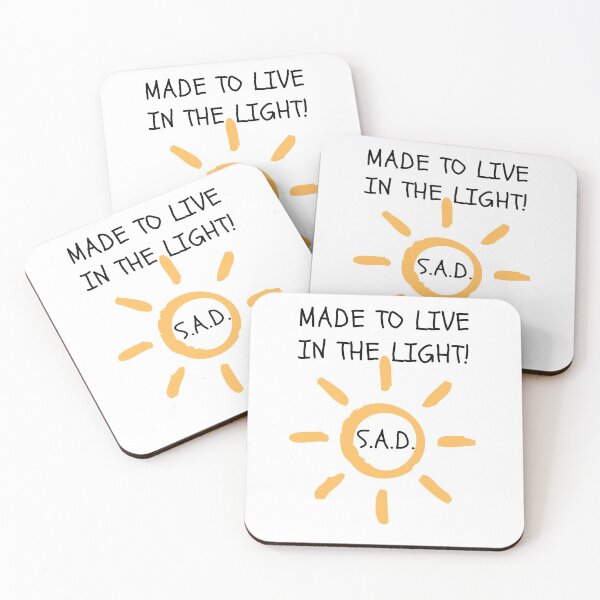 Item preview, S.A.D. Made To Live In The Light designed and sold by Coralgb.