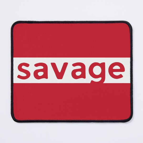 Item preview, Savage Word Text Cutout designed and sold by ViewerEqualsPhoton.