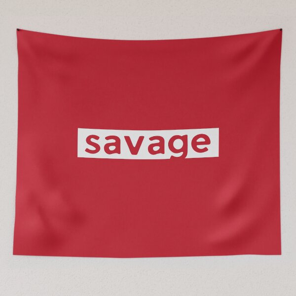 Item preview, Savage Word Text Cutout designed and sold by ViewerEqualsPhoton.