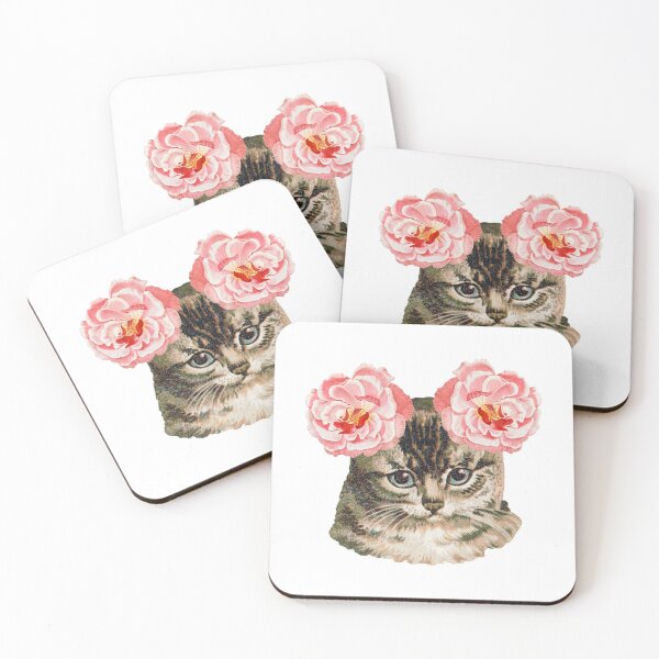 Item preview, Cute cat pattern designed and sold by Sarwat Reza.