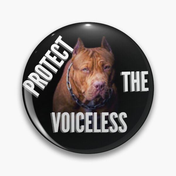 Item preview, Protect the voiceless pitbull designed and sold by IntelectuaIdiot.