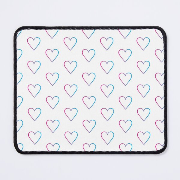 Item preview, Pink, purple and blue gradient heart outline designed and sold by Ninja Design Printable.