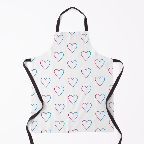Item preview, Pink, purple and blue gradient heart outline designed and sold by Ninja Design Printable.