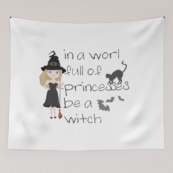 Item preview, In A World Full Of Princesses Be a Witch classic T shirt designed and sold by LilaDiams.