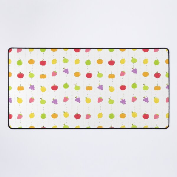 Item preview, Kawaii cute fruits seamless pattern designed and sold by chuckletuckle.