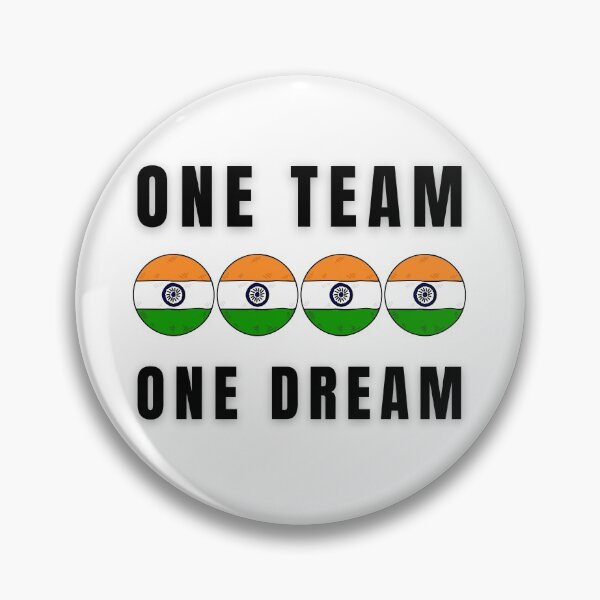 Item preview, One Team One Dream Indian Cricket designed and sold by PHLDesign.