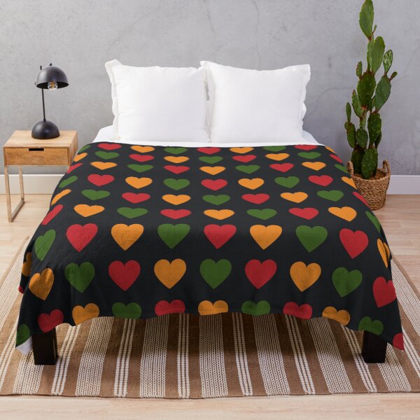 Item preview, African Heart Kwanzaa Abstract Pattern designed and sold by Alarasboy.