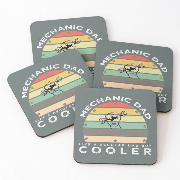 Item preview, Mechanic Dad Like a Regular Dad But Cooler.Funny Birthday Gift Idea for Father's Day, Papa,Grandfather,Man,Husband,Boyfriend,Friend,Vintage,illustration and Design. designed and sold by Simo-One.