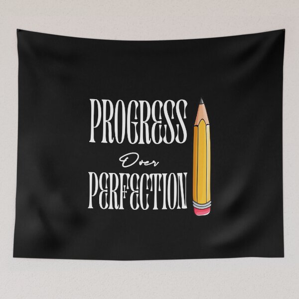 Item preview, Motivational Progress Over Perfection back to School Teacher designed and sold by hakimayedder33.