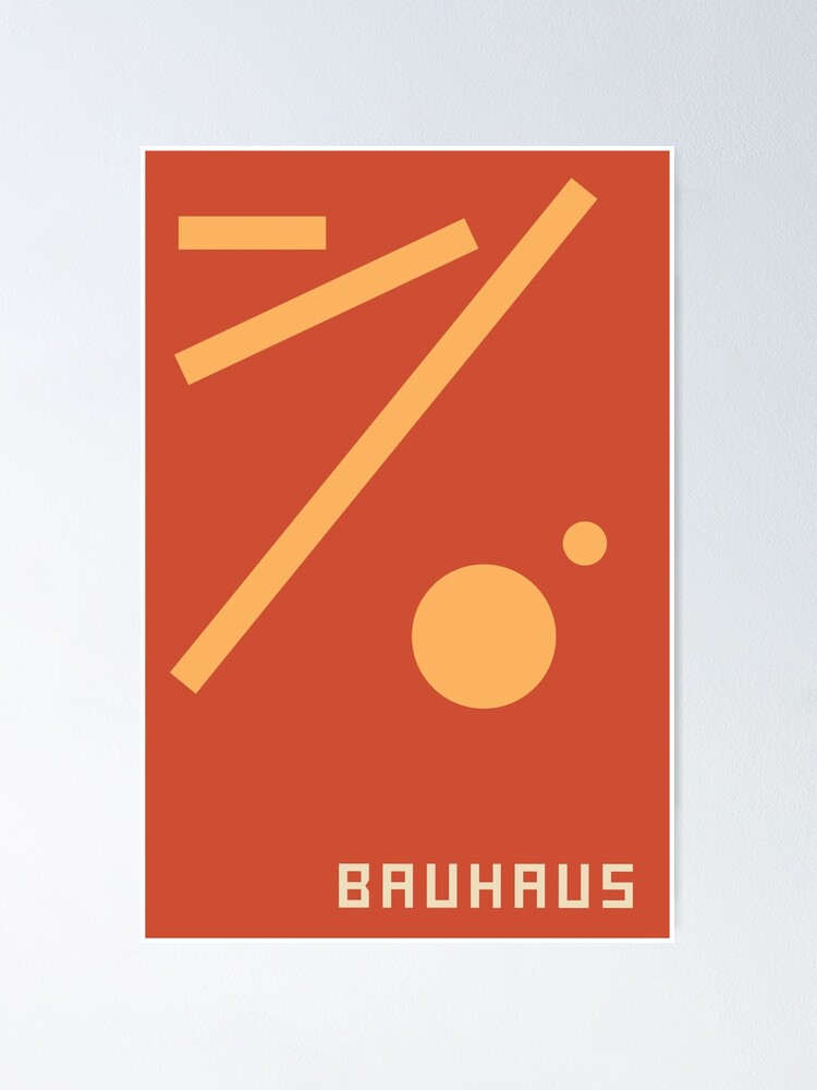 Bauhaus 93 Poster For Sale By Goodmoreinc Redbubble