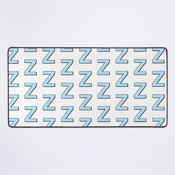 Item preview, Blue letter Z designed and sold by Ninja Design Printable.