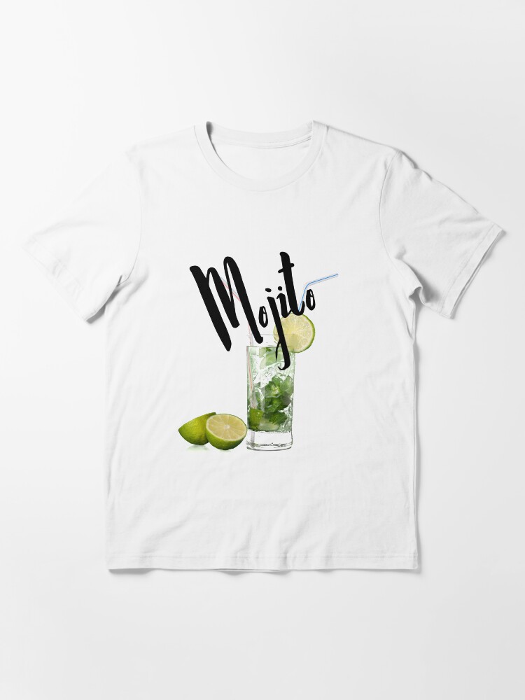 MOJITO RECIPE Syrup, Fresh Lime Mint Rum Essential T-Shirt