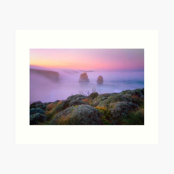 Item preview, Fog rolling over the cliffs designed and sold by Wendy Yap.