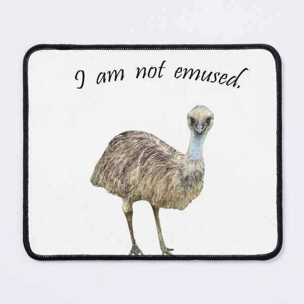 Item preview, I am not emused designed and sold by SweetNSourDzgns.