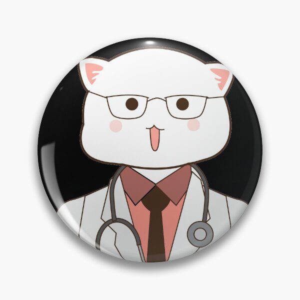 Item preview, peach cat doctor designed and sold by zamzom.