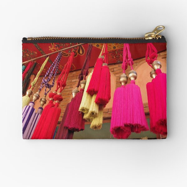 Tassels, Marrakech Zipper Pouch