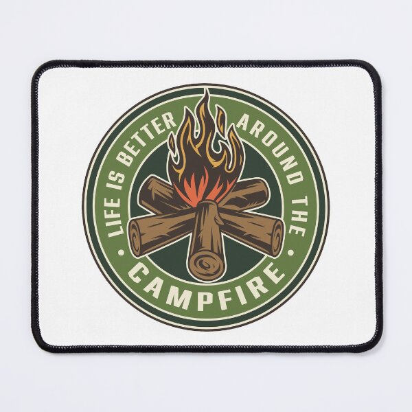 Item preview, Life Is Better Around The Campfire designed and sold by Vector Scout Lab.