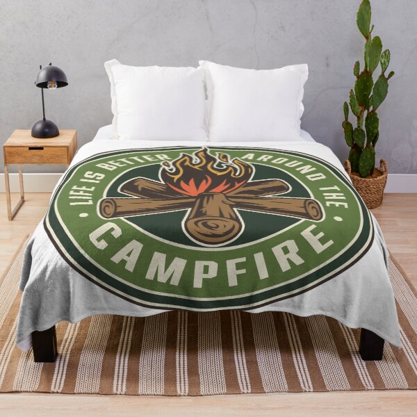 Item preview, Life Is Better Around The Campfire designed and sold by Vector Scout Lab.