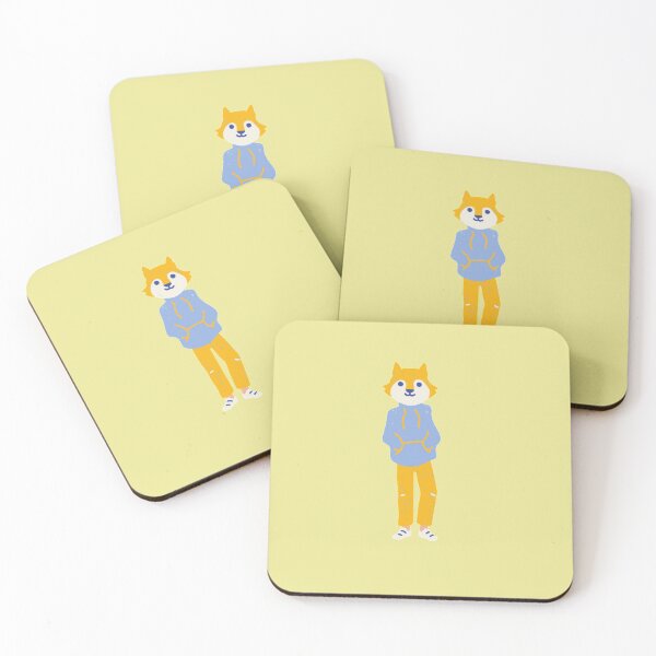 Item preview, space the happy fox designed and sold by Rida Life.