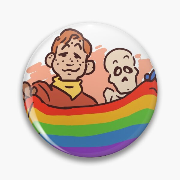 Item preview, Cowboys and Skeletons (both are gay) designed and sold by MisMess.