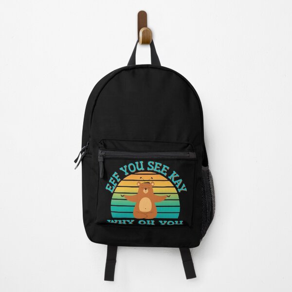 Item preview, Eff You See Kay Why Oh You Meditating Bumbee Bear Sloth designed and sold by Vibbin4Life33.