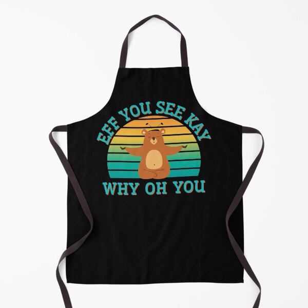 Item preview, Eff You See Kay Why Oh You Meditating Bumbee Bear Sloth designed and sold by Vibbin4Life33.