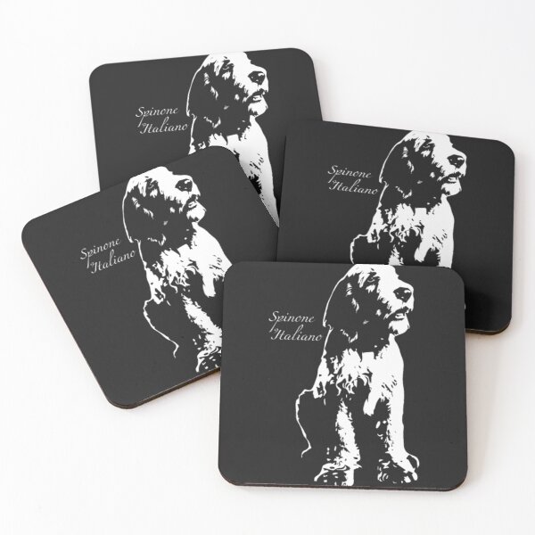 Item preview, Spinone italiano design white black designed and sold by StarcyWol.