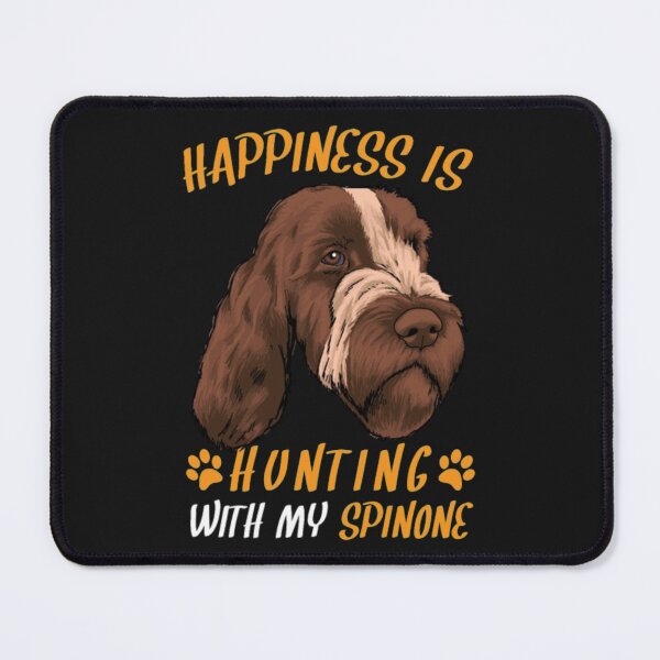 Item preview, Happiness is hunting with my Spinone designed and sold by StarcyWol.