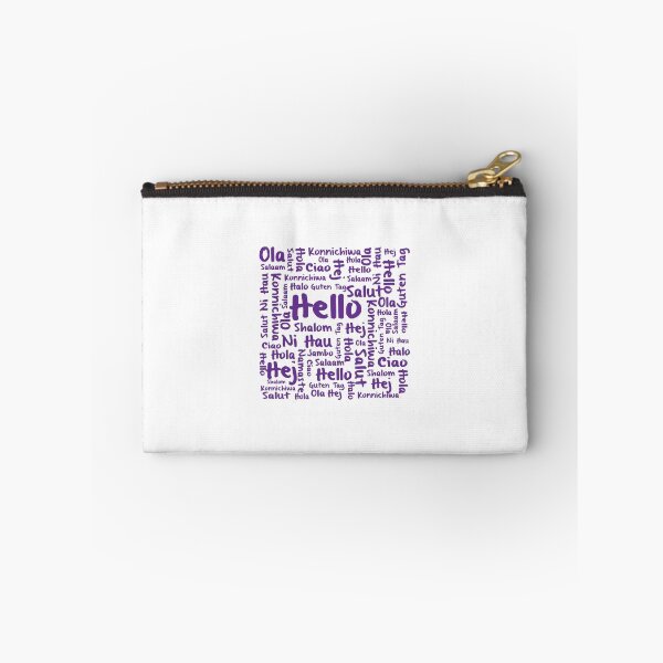 Item preview, Hello- purple designed and sold by ldeitch.