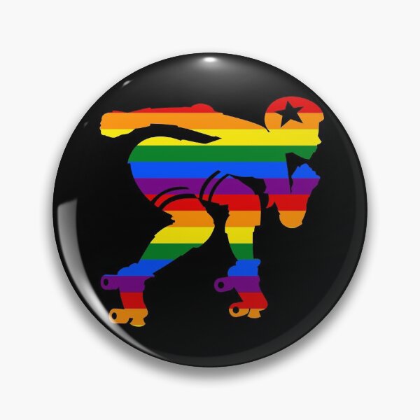 Artikelvorschau, LGBTQ Roller Derby Babe entworfen und verkauft von stunner316.