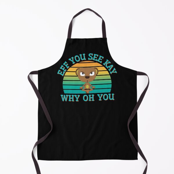 Item preview, Eff You See Kay Why Oh You Meditating Zen Dog designed and sold by Vibbin4Life33.