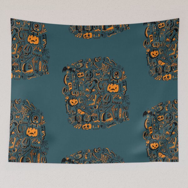 Item preview, Spooky Halloween Time designed and sold by wottoart.