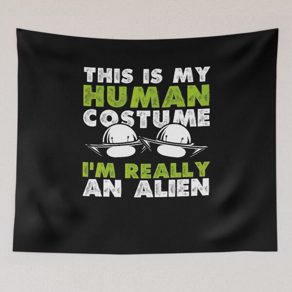 Item preview, This is my Human Costume I’m really an Alien designed and sold by Farid94.
