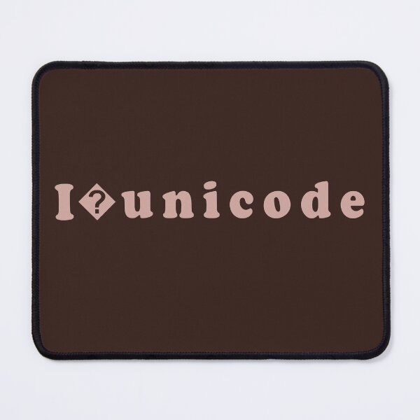Artikelvorschau, Ich � unicode entworfen und verkauft von sheroo-tshirts.