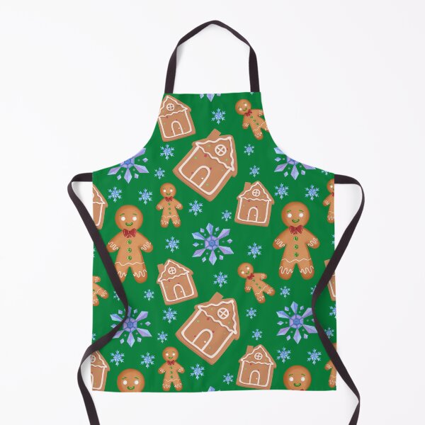 Item preview, Christmas Gingerbread Man Snowflake Decorative Pattern designed and sold by thecooltable.