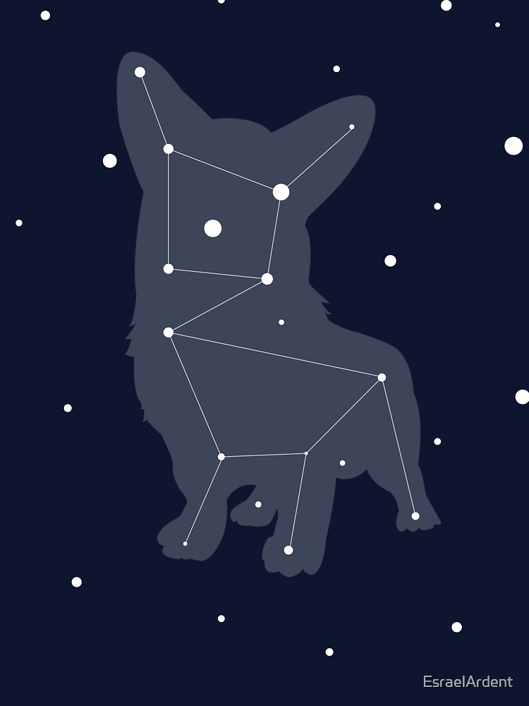 Thumbnail 7 of 7, Classic T-Shirt, Corgi Constellation designed and sold by EsraelArdent.