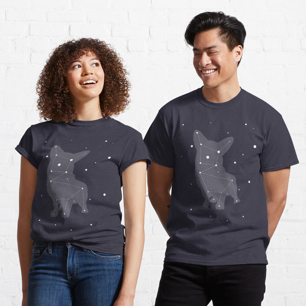 Discover Constellation de Corgi T-shirt classique