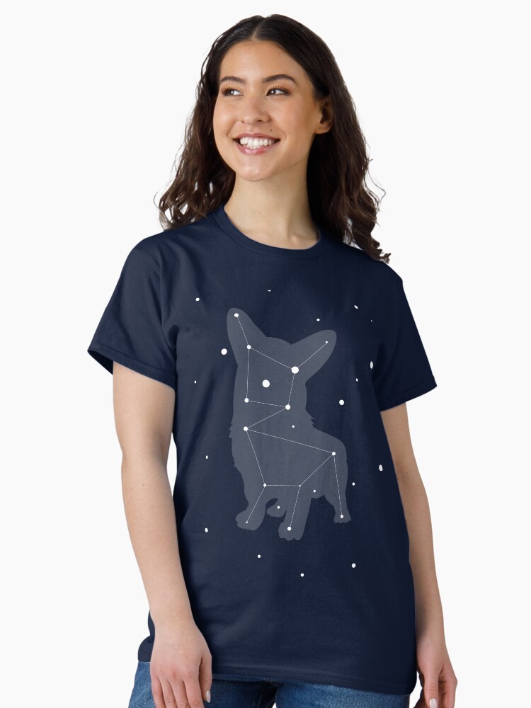 Thumbnail 1 of 7, Classic T-Shirt, Corgi Constellation designed and sold by EsraelArdent.