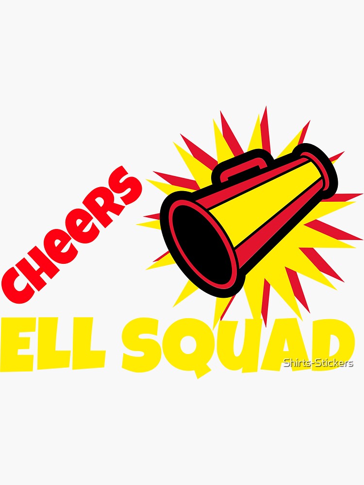 Cheers To Ell Squad Hip Hip Hooray Sticker For Sale By Shirts Stickers Redbubble