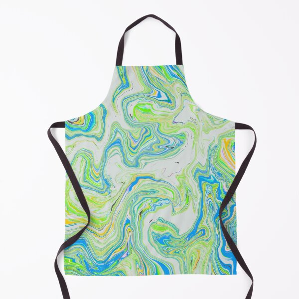 Item preview, Beautiful Funky Blue Green Marble Effect Pattern designed and sold by Blobertinka.