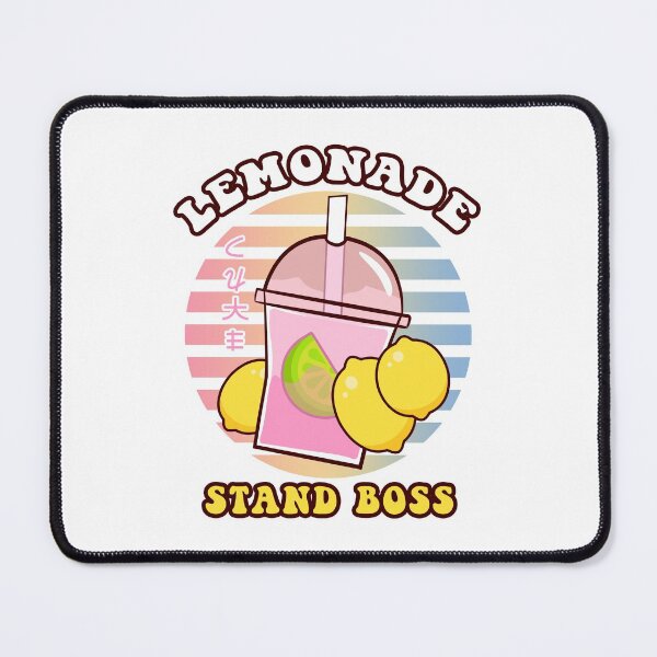 Item preview, Japanese Lemonade Stand Boss Kawaii 90s Anime Lemon Juice designed and sold by AwesomeDistrict.