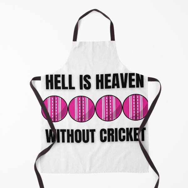 Item preview, Hell Is Heaven Without The Game Of Cricket designed and sold by PHLDesign.