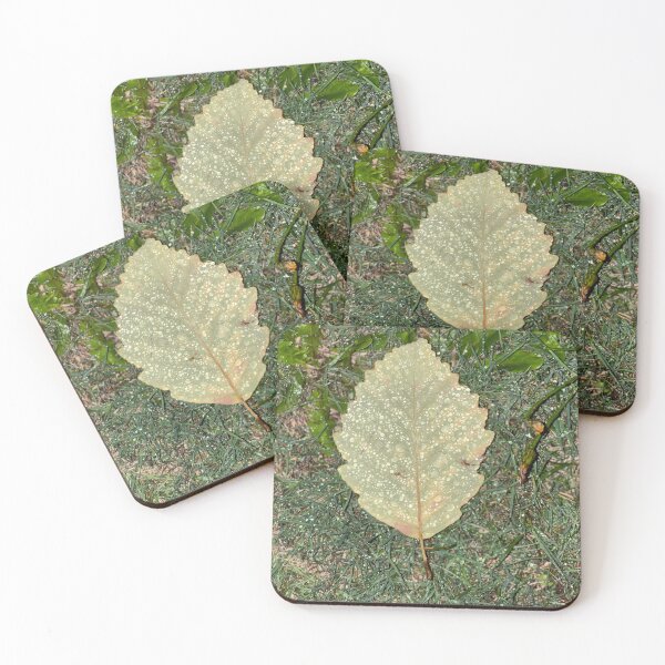 Item preview, Raindrops on a fallen leaf designed and sold by Kolynn1213.