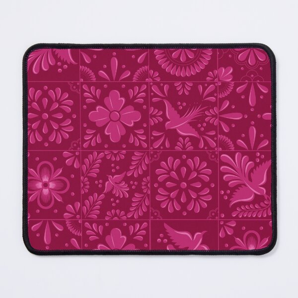 Item preview, Mexican Pink Talavera Tiles Pattern by Akbaly designed and sold by Akbaly.