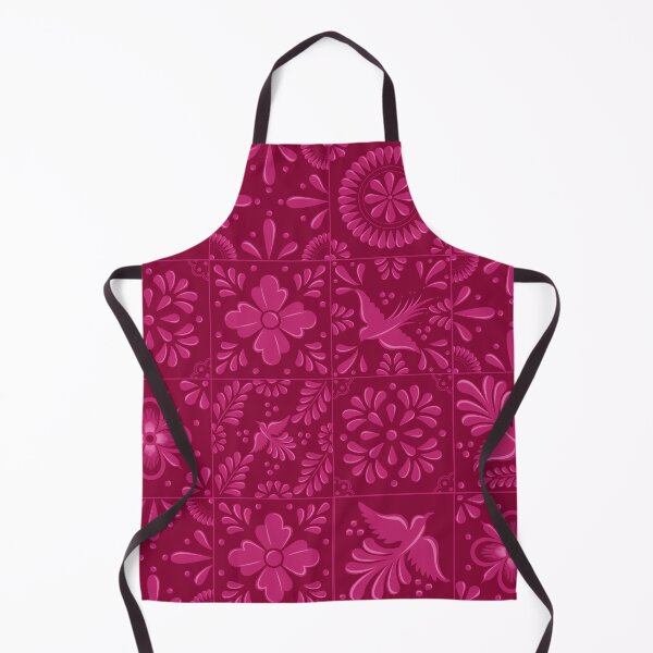 Item preview, Mexican Pink Talavera Tiles Pattern by Akbaly designed and sold by Akbaly.