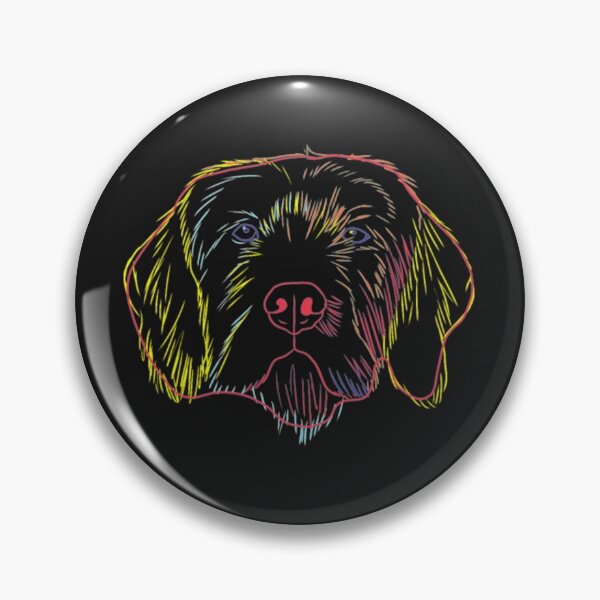 Item preview, Colorful Pudel Pointer Dog designed and sold by Clavitaps.