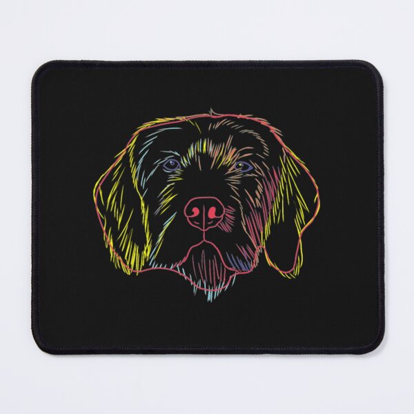 Item preview, Colorful Pudel Pointer Dog designed and sold by Clavitaps.